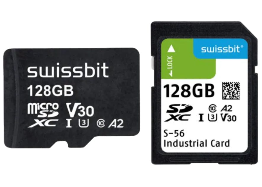 Now at Mouser Swissbit S-56 & S-56u Memory Cards