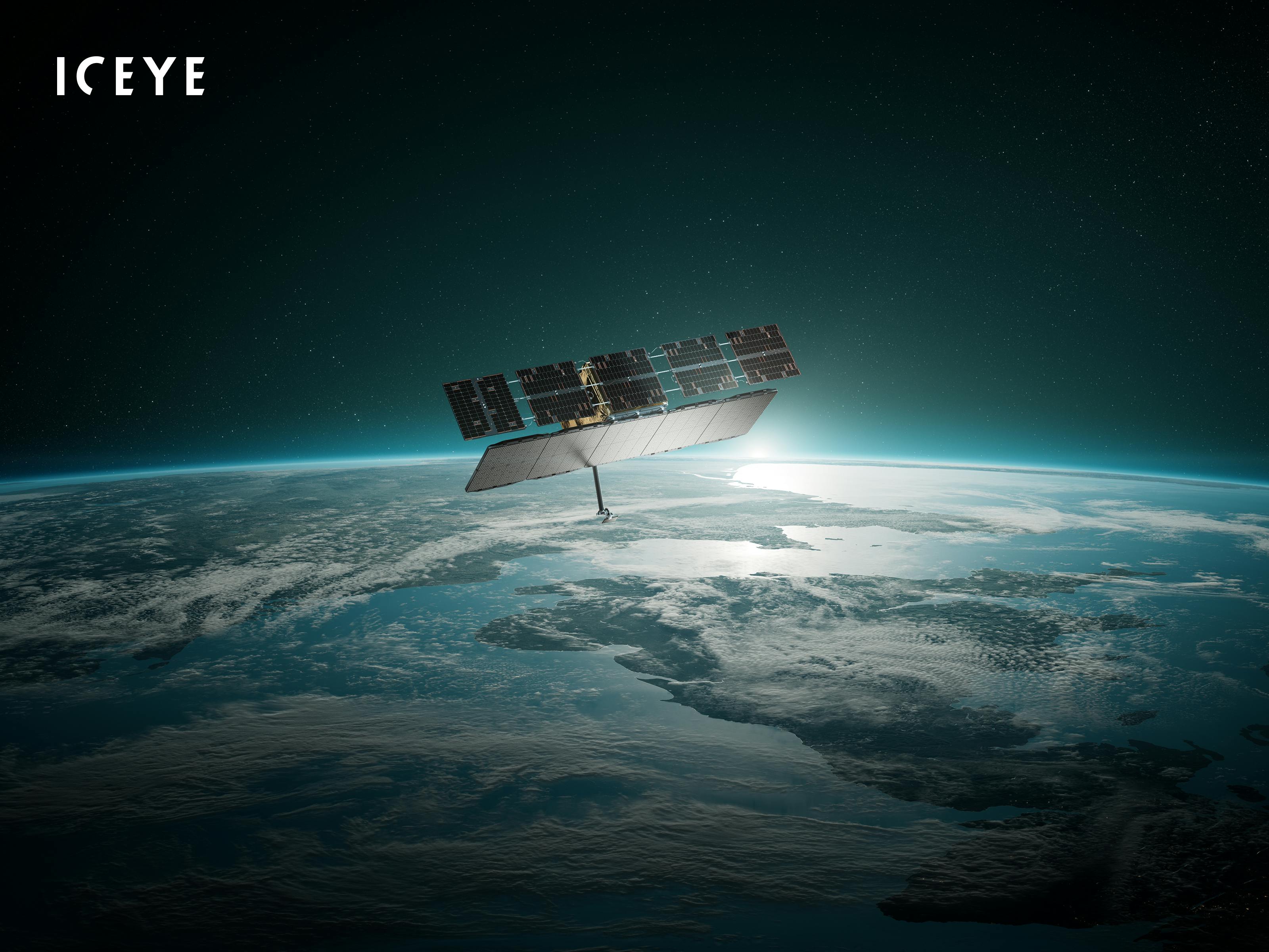 ICEYE's fourth-gen SAR satellite. ICEYE image.
