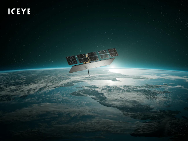 ICEYE's fourth-gen SAR satellite. ICEYE image.