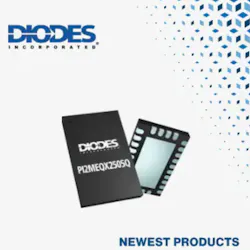 Diodes Incorporated PI2MEQX2505Q MIPI CSI-2 DSI D-PHY ReDriver, now at Mouser