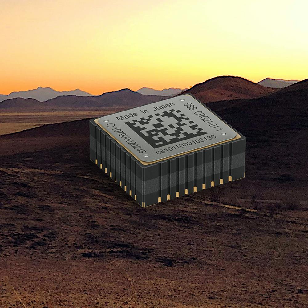 Silicon Sensing&rsquo;s new CRG21 gyro, designed to operate in extreme-shock environments.