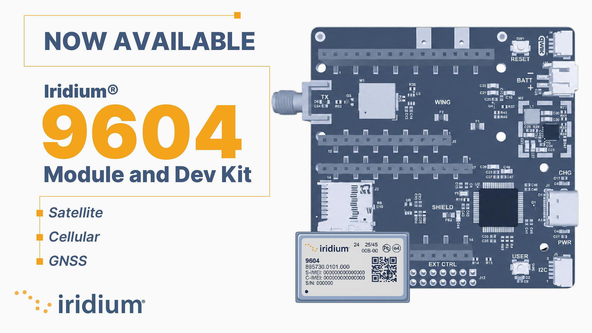 iridium_9604_module_and_development_kit