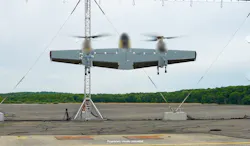 Sikorsky’s Nomad 100 built for the DARPA EVADE program undergoes initial flight testing. Proprietary visuals concealed. Photo courtesy Sikorsky, a Lockheed Martin company.