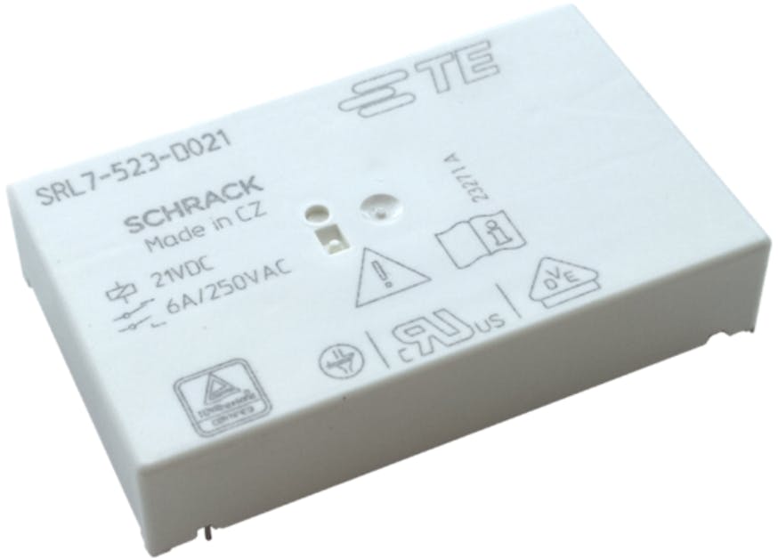 TE Connectivity / Schrack SRL6 Low-Profile Force-Guided Relays