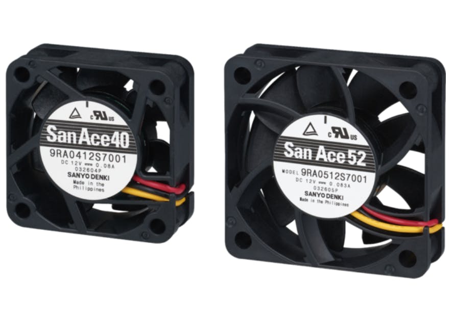 Sanyo Denki San Ace 52 9RA Low Noise DC Fans