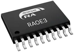 Renesas Electronics RA0E3 General-Purpose Microcontrollers