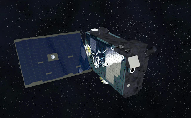 Northrop Grumman will deliver the GHOST-R space domain awareness prototype spacecraft on an accelerated 24-month timeline, using its ESPASat-L spacecraft bus and a commercially provided optical sensor. Northrop Grumman image.